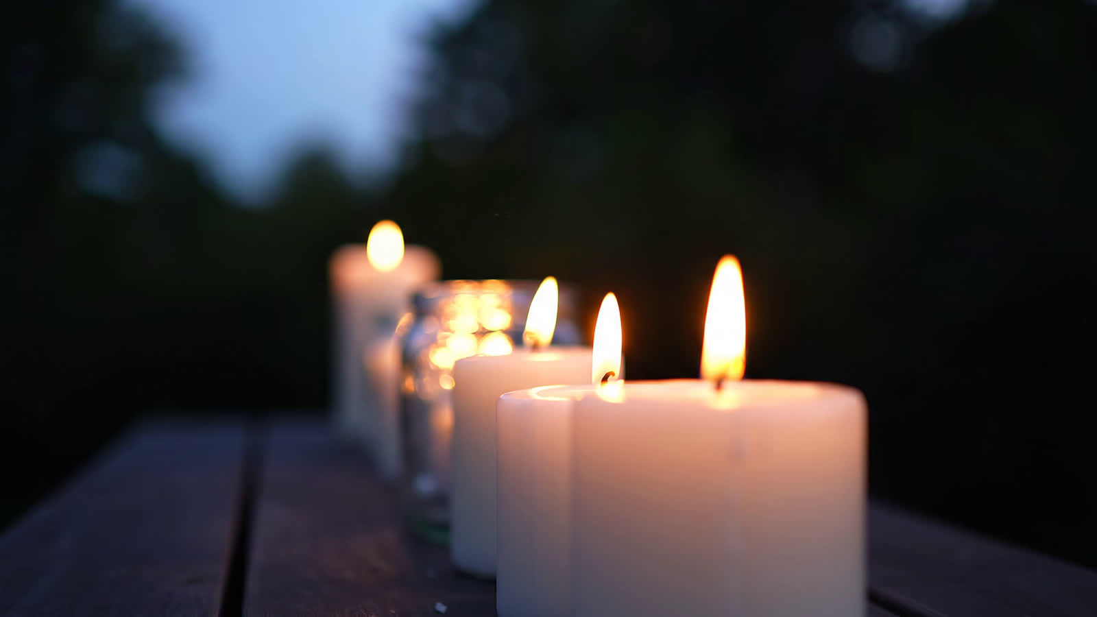 One long table, candlelight, and no reason to leave it.